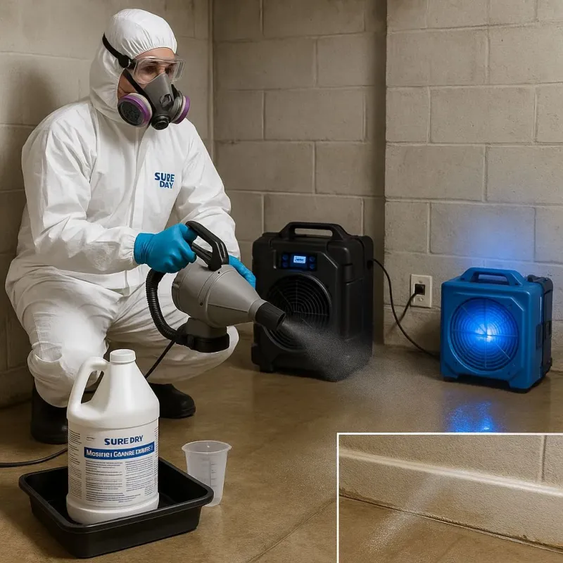 Sanitization and Odor Removal process in City of Alexandria, VA